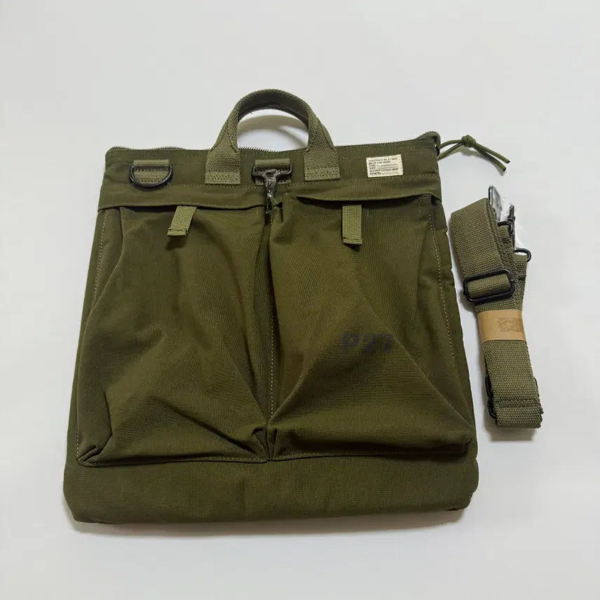 [BUNJANG] USA Canvas Helmet Bag / [MILITARY] 밀리터리 USA 캔버스 헬멧백 새상품