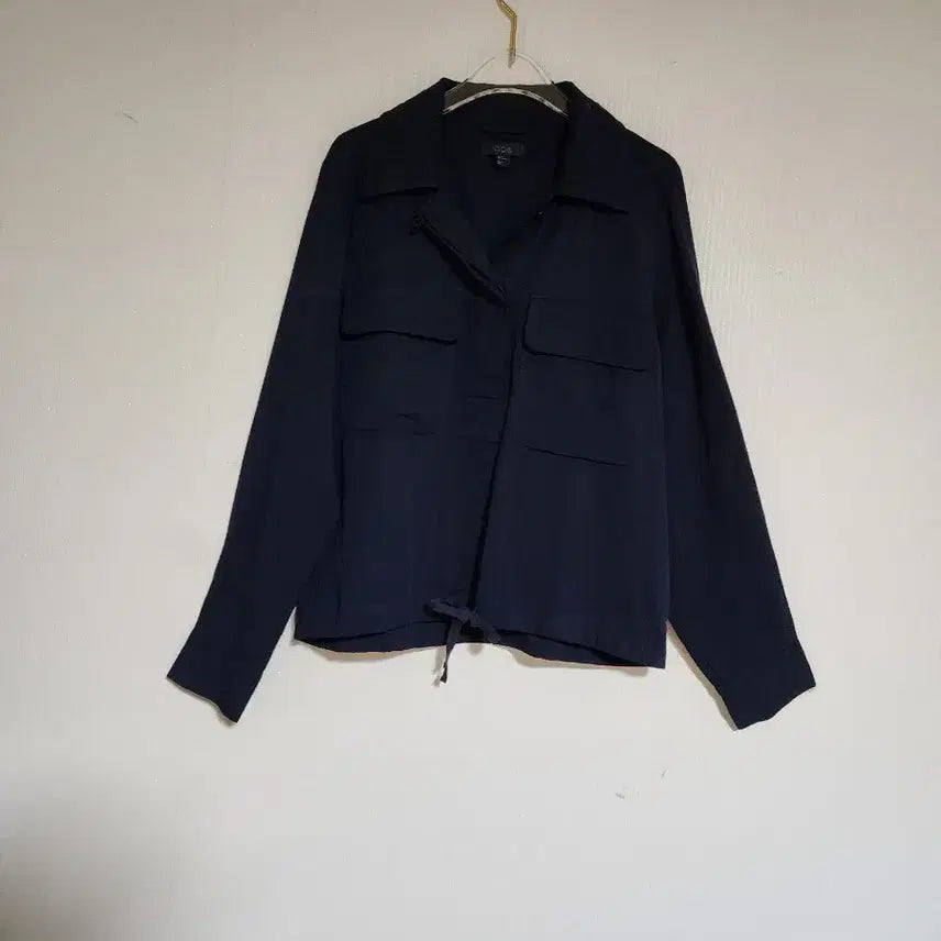 [BUNJANG] COS Linen Blend Jacket Style Blouse / COS코스 린넨혼방 자켓스타일 블라우스55반~66반