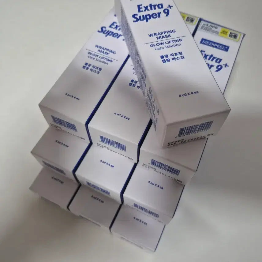 [BUNJANG] Medi-Peel Hydro-Glow Lifting Wrapping Mask (10 Box Bundle Set) / [10박스 일괄] 메디필 물광 리프팅 랩핑 마스크 (새제품)