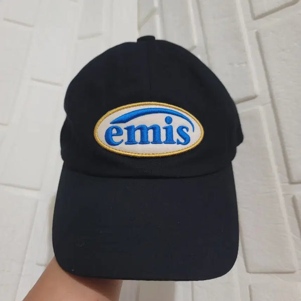 [BUNJANG] Emis Logo Baseball Cap Black / (정품)이미스모자