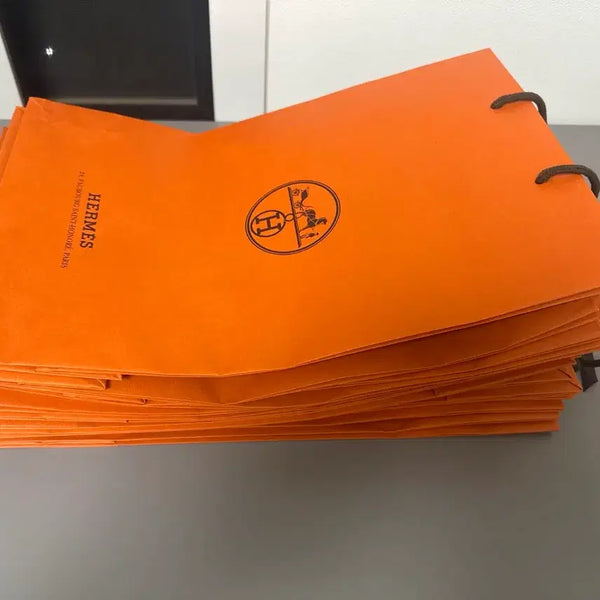 [BUNJANG] Hermès Shopping Bags Bundle Set (20 pcs) / 에르메스 쇼핑백 19장 일괄 27*42.5