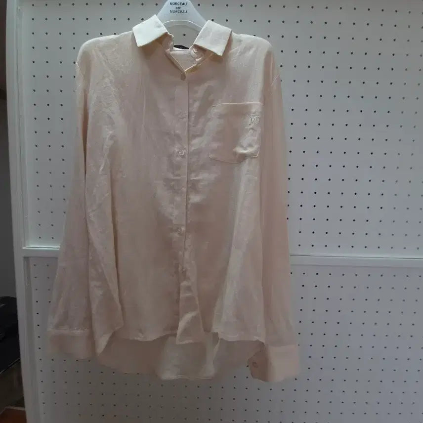 [BUNJANG] MOONT Ivory Linen Shirt (Light Beige) / MOONT 아이보리 린넨셔츠(light beige)