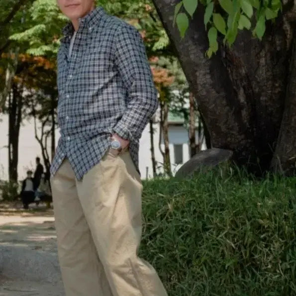 [BUNJANG] Auberge Surbin Cotton Pants Beige / 오베르쥬 팬츠