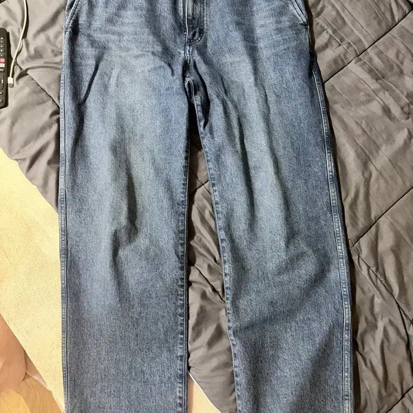 [BUNJANG] Pottery Wide Denim Deep Blue / (4)포터리 와이드데님 딥블루