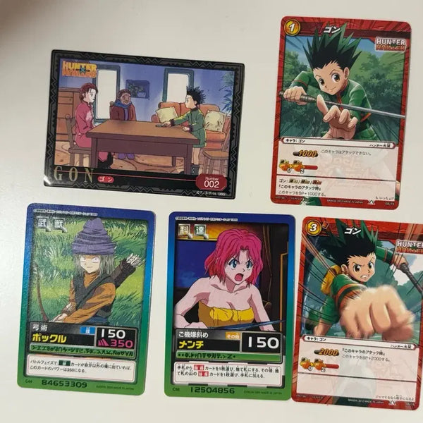 [BUNJANG] Hunter x Hunter Sticker & Card Bundle Set / 일괄)천사님 헌터x헌터 스티커 3장+ 헌터x헌터 카드 5장