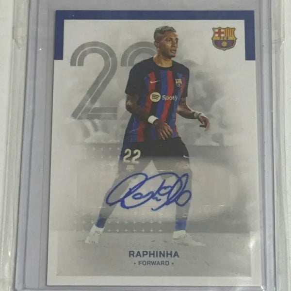 [BUNJANG] FC Barcelona Raphinha Signed Card / 바르셀로나 하피냐 싸인 카드 팔아요