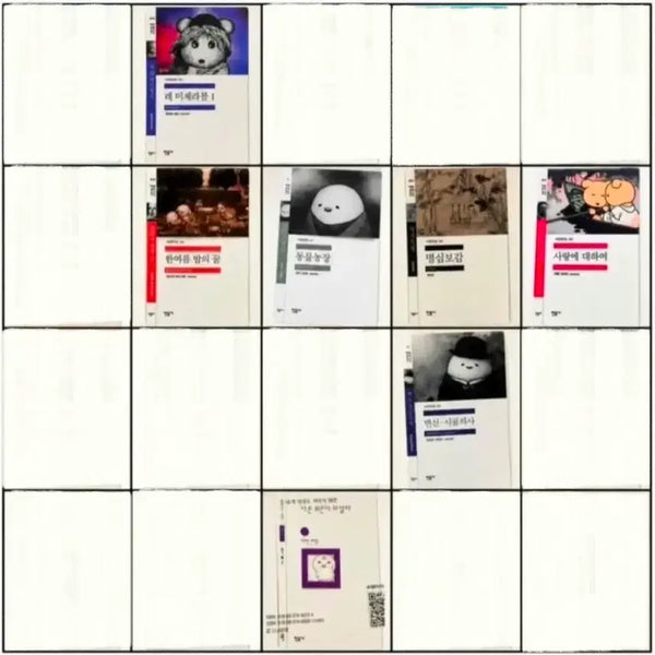 [BUNJANG] Minumsa Bread Bookmark Set / [노중복 7종] 민음사 빵 책갈피 일괄 판매