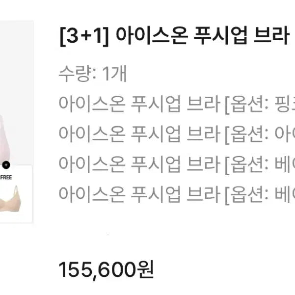 [BUNJANG] Verysi Ice-On Push-up Bra / 베리시 아이스온 푸시업 브라