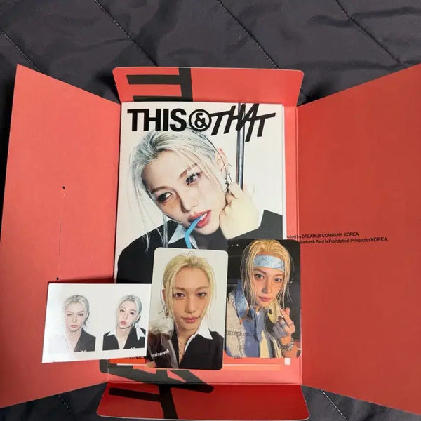 [BUNJANG] Stray Kids All About Luv Felix Bundle Set / 스키즈 디스앤댓 앤버전 필릭스 세트