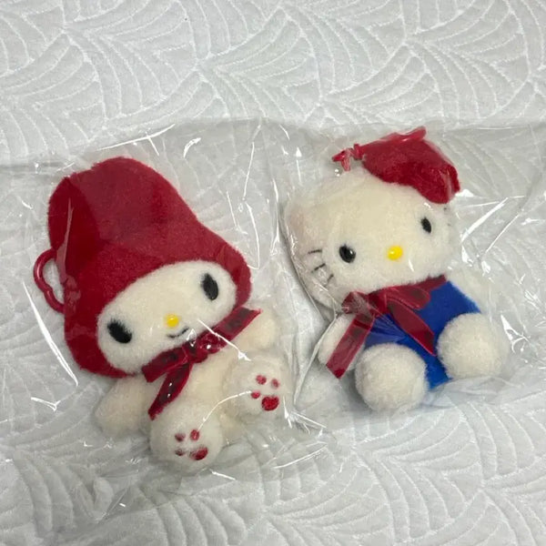 [BUNJANG] Sanrio Retro Hello Kitty & My Melody Dolls / 산리오 레트로 키티 마이멜로디