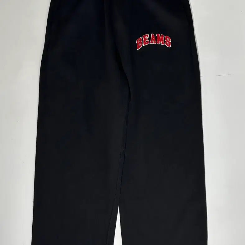 [BUNJANG] BEAMS Logo Sweatpants Black L / 빔즈 BEAMS 로고 스웨트 팬츠 블랙 L