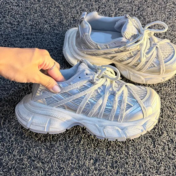 [BUNJANG] Reclara Height Increasing Sneakers Shoes / 리클라라 어글리 키높이 운동화 슈즈