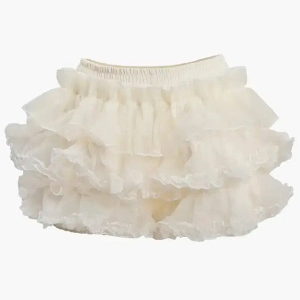 [BUNJANG] Ruffneck Tutu Skirt Cream / 러프넥 튜튜스커트 크림