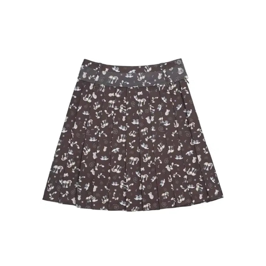 [BUNJANG] KOI SEIO Two-Tone Pattern Pleated Skirt / [당일배송] 코이세이오 테지 투톤 패턴 플리츠 스커트, 코이세이오 치마