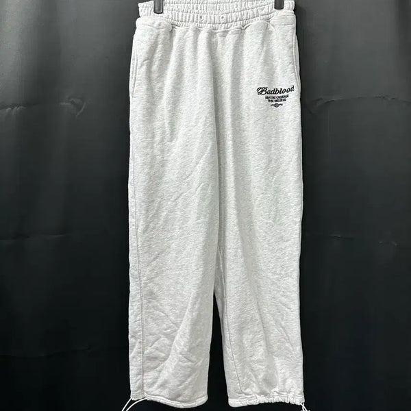 [BUNJANG] Badblood Grey Sweatpants / 배드블러드 그레이 스웻팬츠