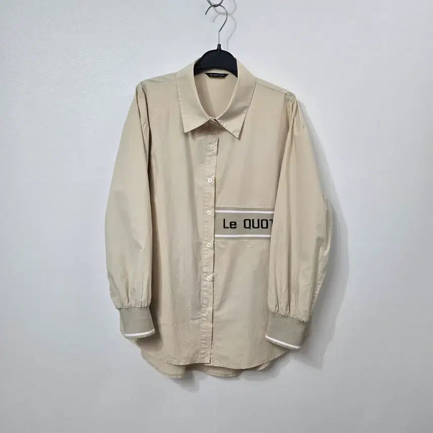 [BUNJANG] Nice Claup Women's Lettering Shirt / 나이스클랍 여성 레터링 셔츠
