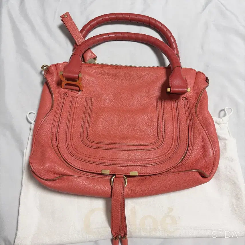 [BUNJANG] Chloé Marcie Bag Pink / 끌로에 마르씨백 핑크