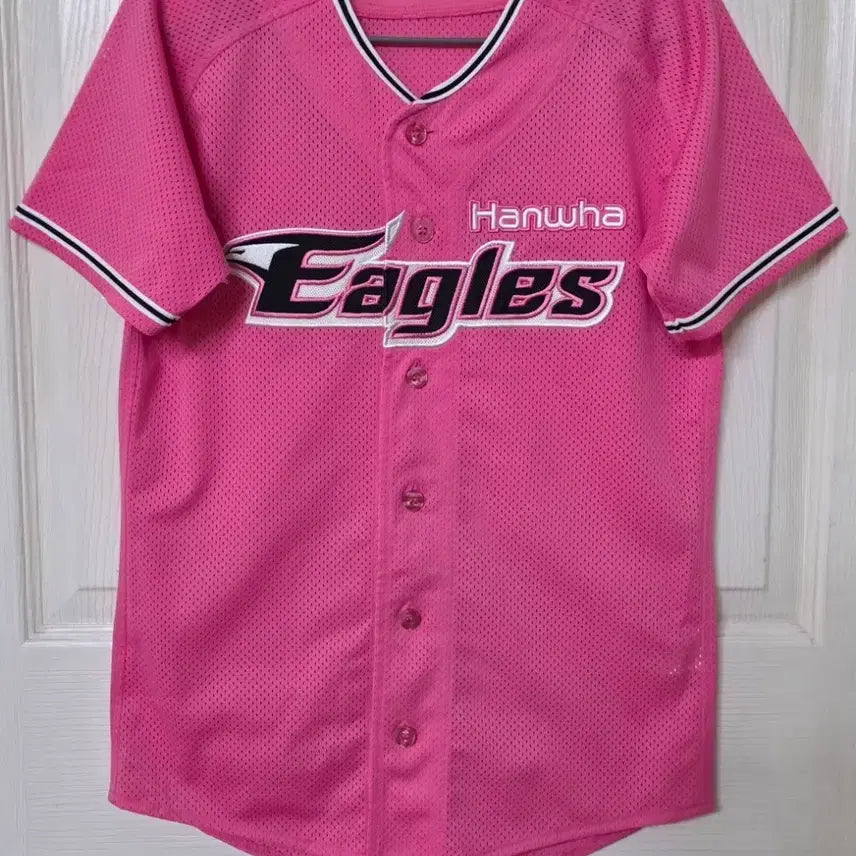 [BUNJANG] Hanhwa Eagles 95 Pink Baseball Jersey / [95] 한화이글스 핑크 유니폼