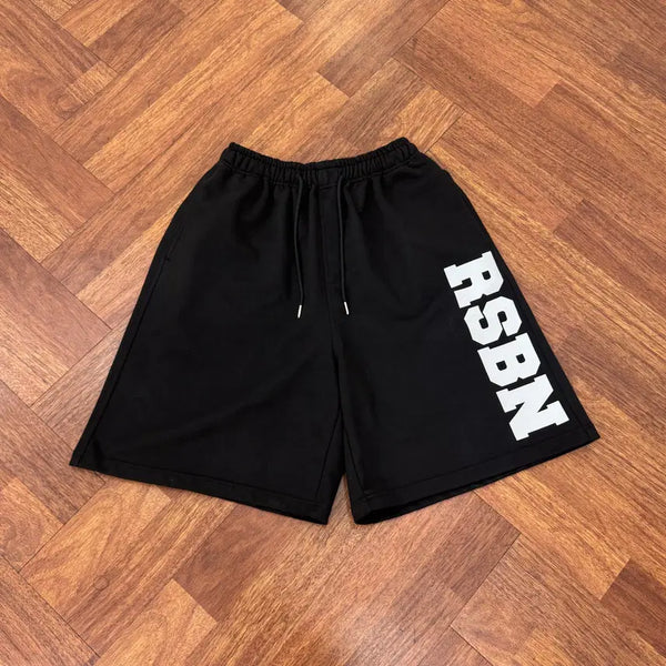 [BUNJANG] Born to Win RSBN Half Long Sweatpants / 1size 본투윈 RSBN 하프 롱 스웻 팬츠
