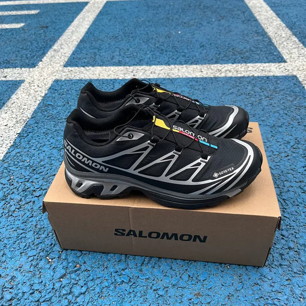 [BUNJANG] Salomon XT-6 GORE-TEX Black Silver / 살로몬 XT-6 고어텍스 블랙 실버 265MM