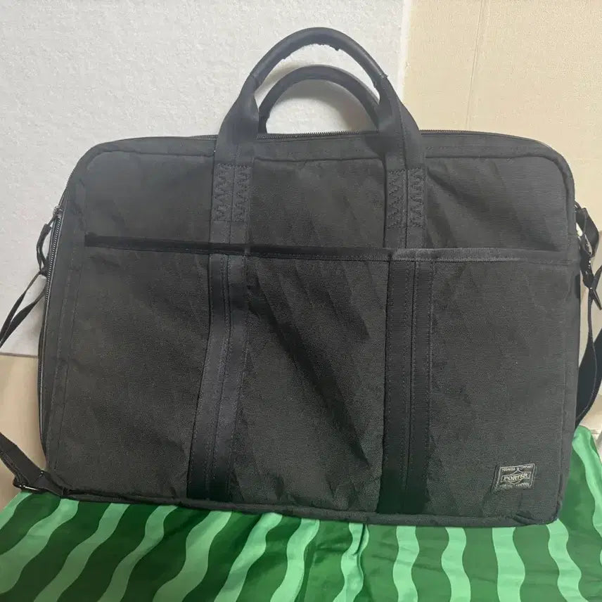 [BUNJANG] Porter 3-Way Briefcase Backpack Shoulder Bag / 포터 3way 브리프케이스 백팩 숄더백