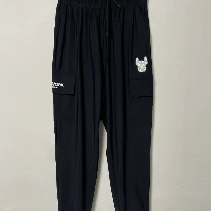 [BUNJANG] LIFEWORK Logo Functional Spandex Banding Jogger Pants / 55-66 LIFE WORK 라이프워크 로고 기능성 스판 밴딩 조거바지