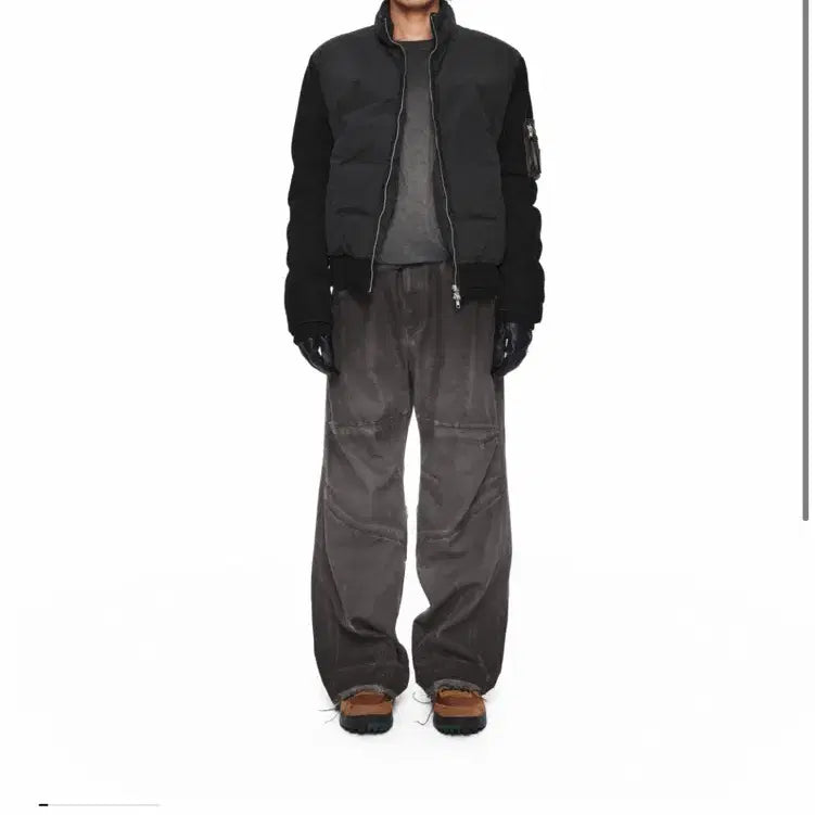 [BUNJANG] Axlim EP.8 01 Trousers XS Washed Black / 엑슬림 ep8 01트라우저 xs
