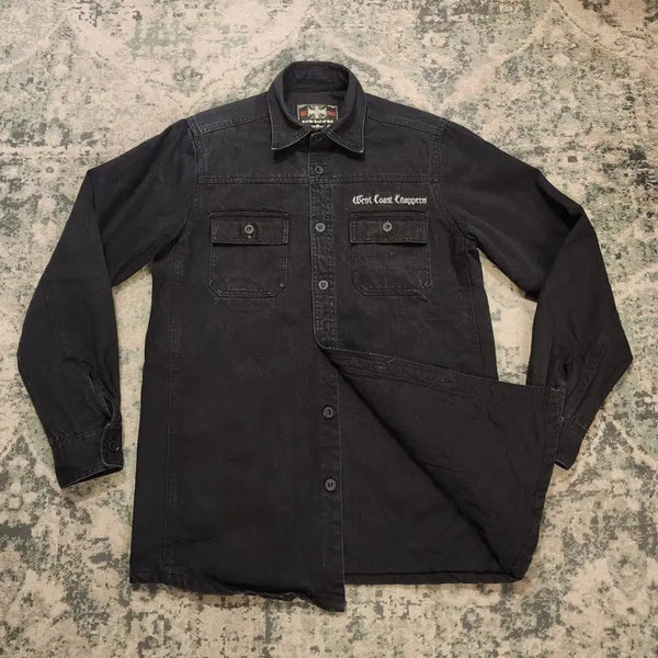 [BUNJANG] West Coast Choppers Quilted Shirt / West Coast Choppers 누빔 셔츠