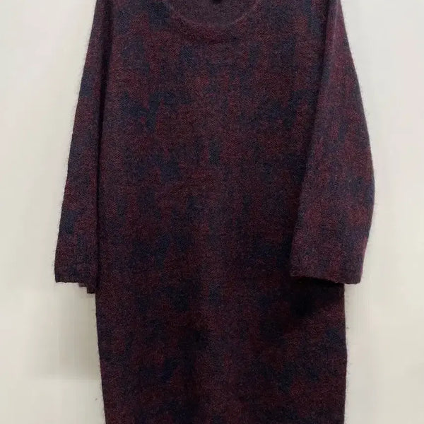 [BUNJANG] COS Pattern Knit Midi Dress / [M]COS 코스 패턴 니트 원피스