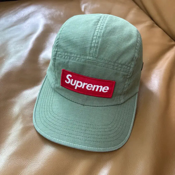 [BUNJANG] Supreme 24SS Military Olive Box Logo Camp Cap / 슈프림 캠프캡 모자 박스로고 밀리터리 올리브 24SS