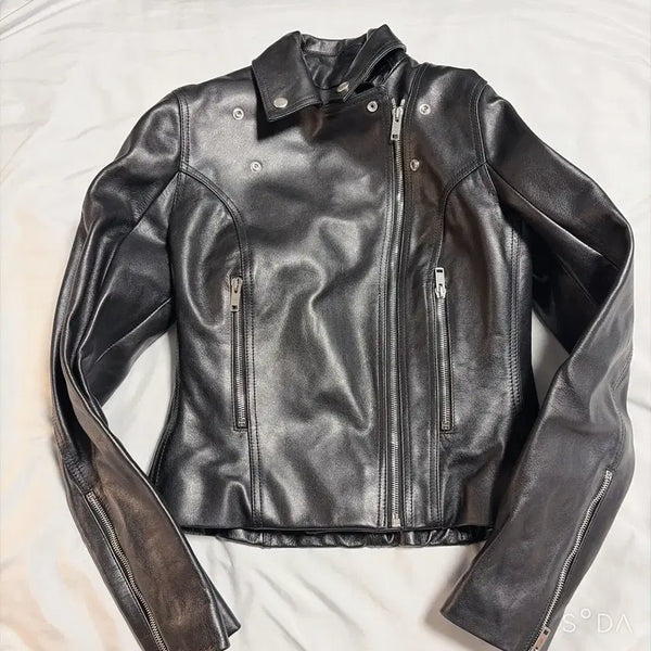 [BUNJANG] Givenchy Leather Rider Jacket Size 36 / 지방시 가죽 라이더 자켓 36