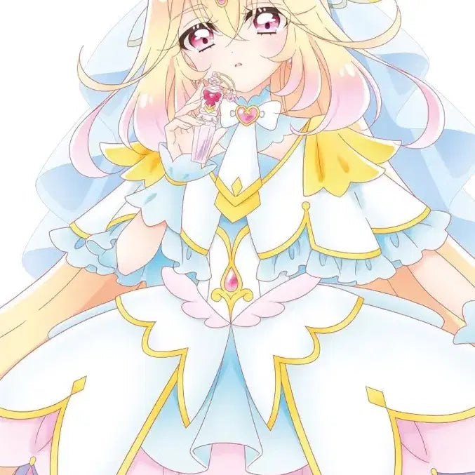 [BUNJANG] Detective Precure Cure Arcana (White) Cosplay Full Set / 명탐정 프리큐어 큐어 아르카나 (화이트) 코스프레 풀셋