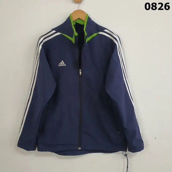 [BUNJANG] Adidas Colorblock Track Top Navy/Fluorescent M / 아디다스 트랙탑 네이비/형광 배색 m