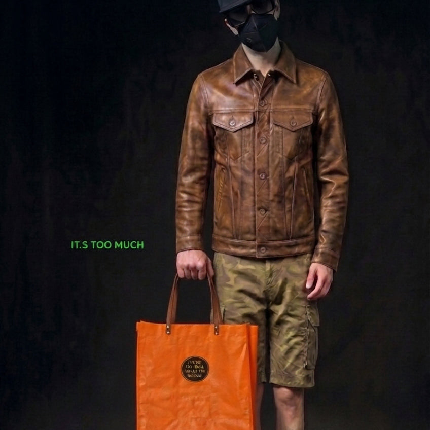 [BUNJANG] Custom Vintage Boston Bag Shoulder Tote Bag / 6145커스텀 빈티지가방 남자가방 보스톤백 남성가방 쇼퍼백 숄더백 토트백