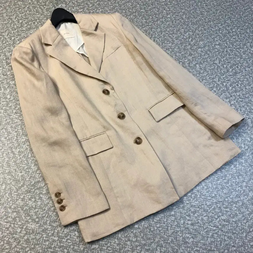 [BUNJANG] Salon De Ann Linen 100% Jacket / 살롱드리앙 최고급 린넨100% 자켓 하객룩 출근룩 올드머니룩 결혼식
