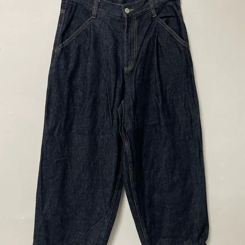 [BUNJANG] 8 Seconds Pintuck Denim Balloon Jeans / 31-32 에잇세컨즈 핀턱 데님 벌룬 청바지 정품