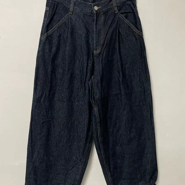 [BUNJANG] 8 Seconds Pintuck Denim Balloon Jeans / 31-32 에잇세컨즈 핀턱 데님 벌룬 청바지 정품