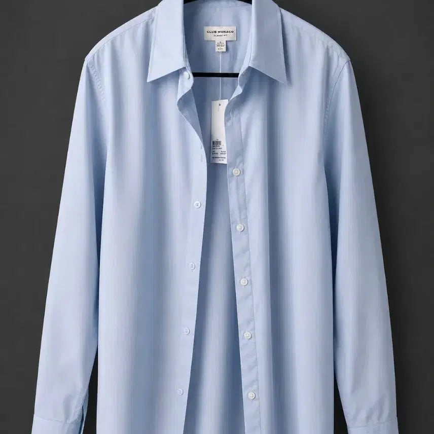 [BUNJANG] Club Monaco Sky Blue Shirt L Size / 새상품 클럽모나코 셔츠 하늘색 L 사이즈