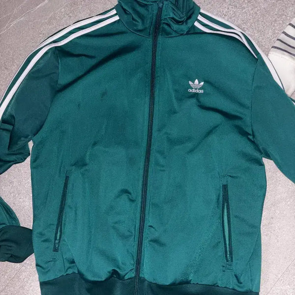 [BUNJANG] Adidas Track Top Jersey Green / 아디다스 트랙탑 져지 그린