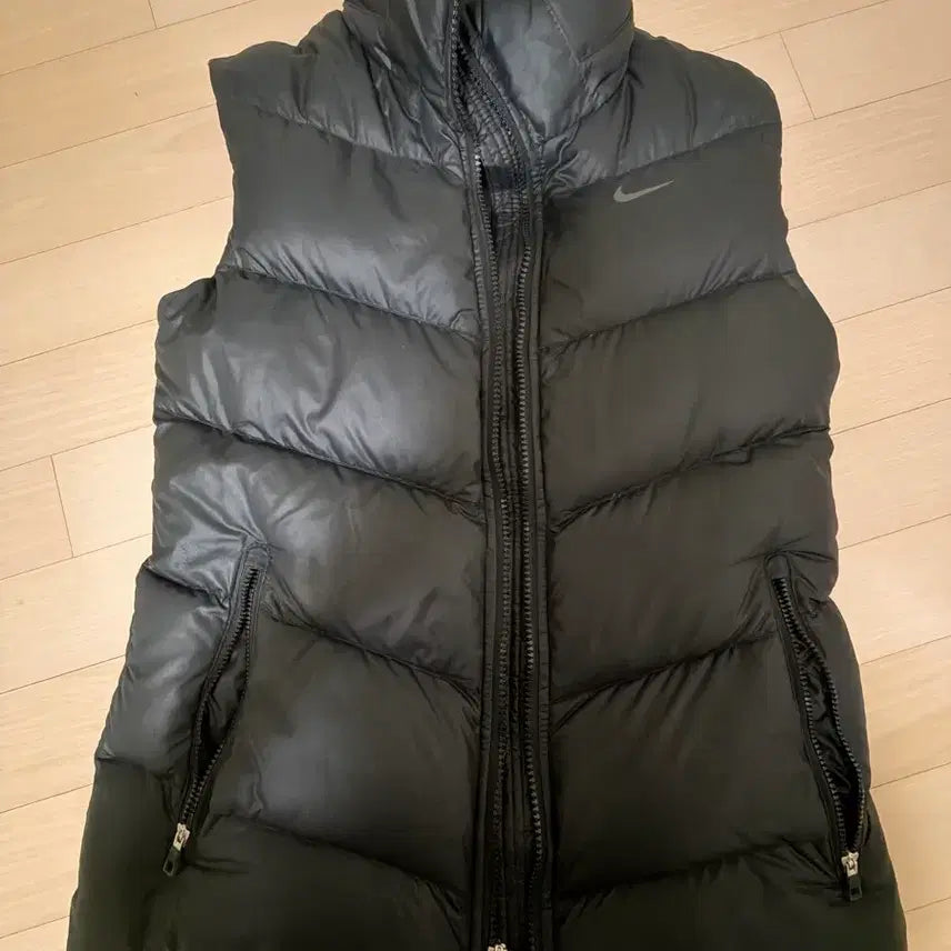 [BUNJANG] Nike Black Vest Padded Jacket / 나이키 조끼패딩