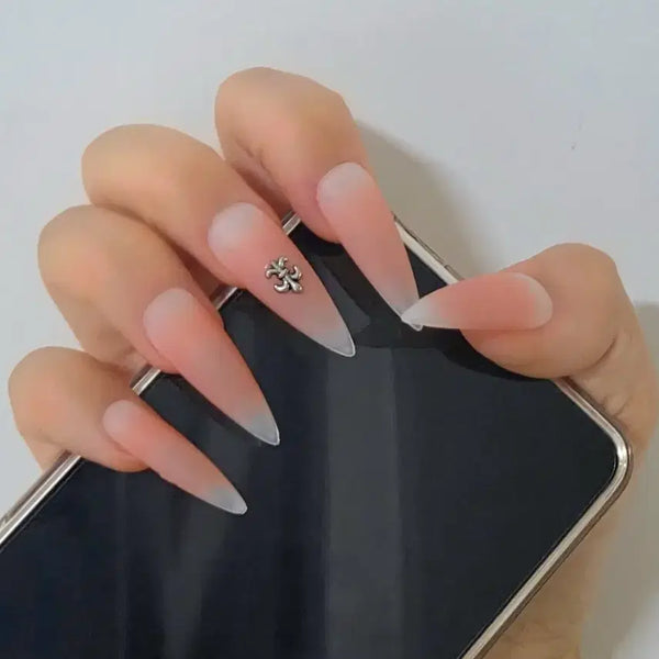 [BUNJANG] Handmade Matte Gradient Nail Tips / 수제 매트 그라데이션 네일팁