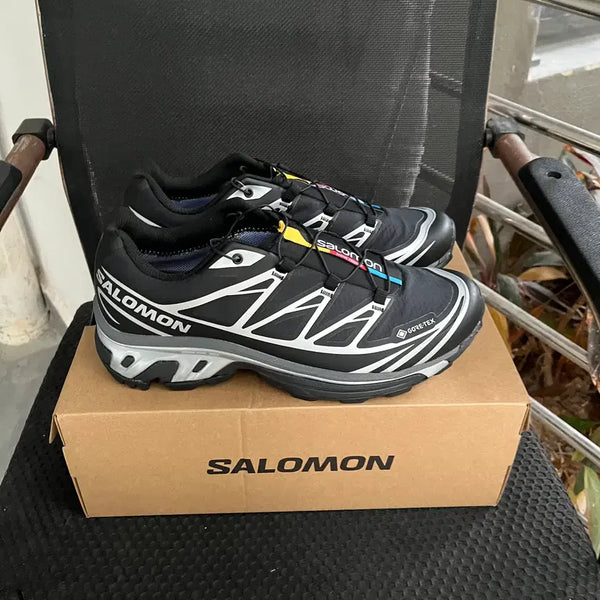 [BUNJANG] Salomon XT-6 Gore-Tex Black Silver / 살로몬 XT-6 고어텍스 블랙 실버 270MM