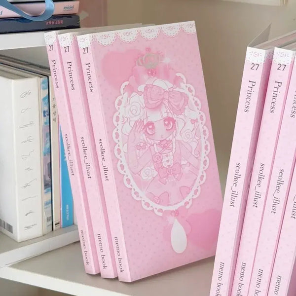 [BUNJANG] Seolgi & Fromye Illustration Memo Pad Book / 모조지)설기&프롬예 메모지북