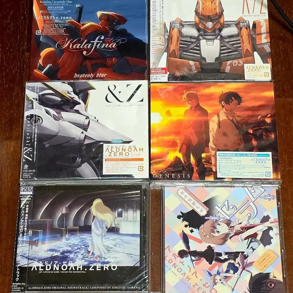 [BUNJANG] Aldnoah Zero OP ED OST Drama CD Set (Limited Edition) / 알드노아 제로 OP ED OST 드라마 CD 세트