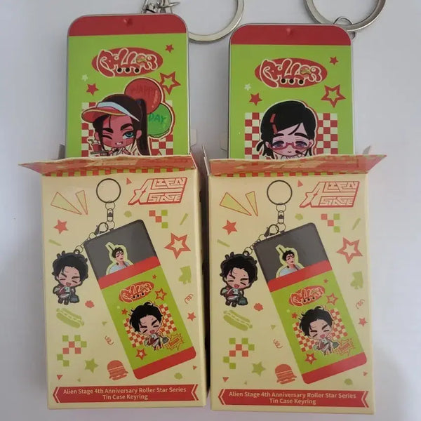 [BUNJANG] Alien Stage 4th Anniversary Roller Star Series Tincase Keychain / 에일리언 스테이지 4주년 롤러스타 시리즈 틴케이스 키링 판매/교환 [에이스테]