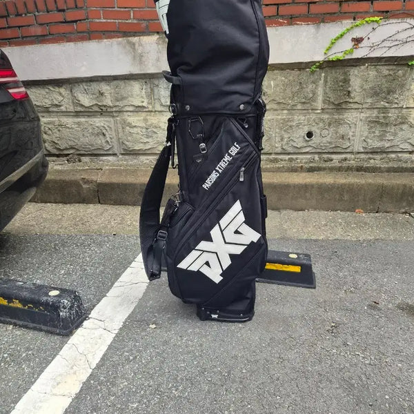 [BUNJANG] PXG Black Caddy Bag / PXG 블랙 캐디백
