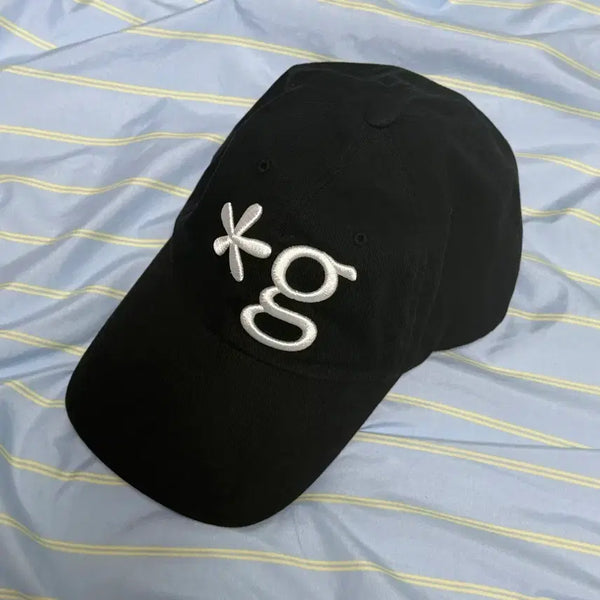 [BUNJANG] Glenden Standard Logo Cap Hat Black / 글런든 스탠다드 로고 캡 모자 블랙