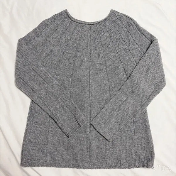 [BUNJANG] A.P.C. Long Sleeve Grey Knit XS / APC 아페쎄 긴발 그레이 니트 XS