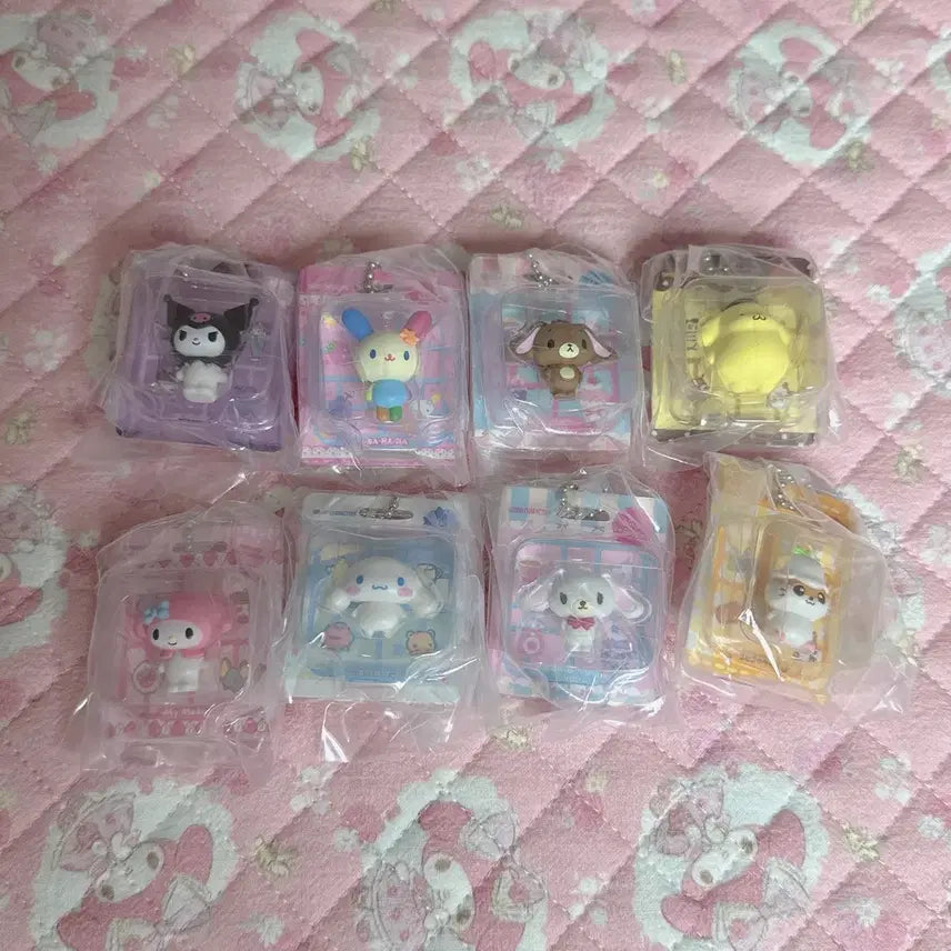 [BUNJANG] Sanrio Package Miniature Collection Set (8 Types) / 산리오 패키지 미니어쳐 컬렉션 8종 세트