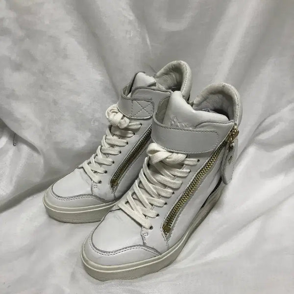 [BUNJANG] Ash High-Top Sneakers (Size 35) / Ash 하이탑 스니커즈 35